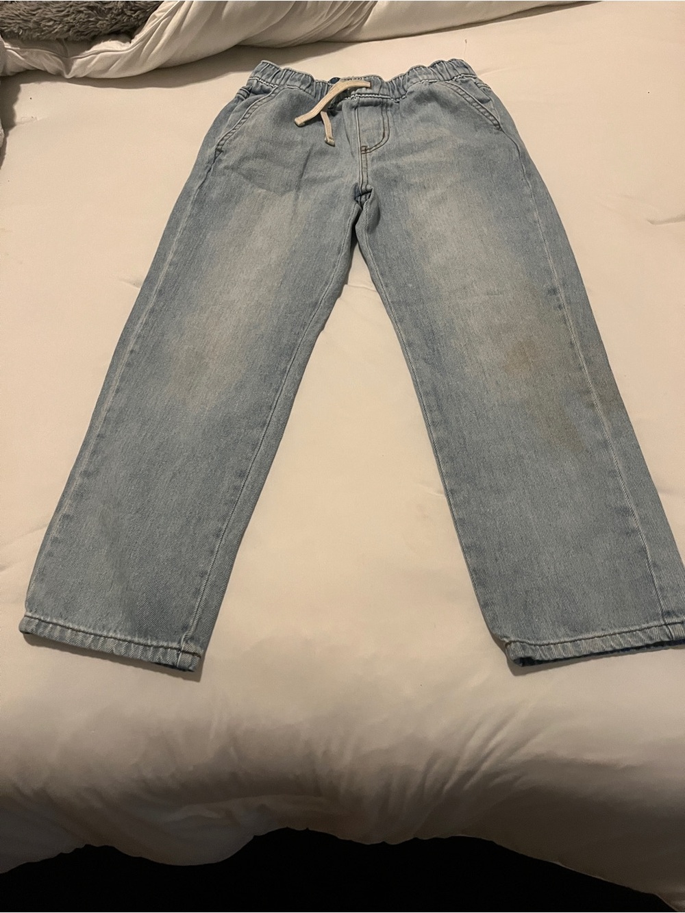 Cat & Jack boys Light Wash Pull-On Jeans Size 10